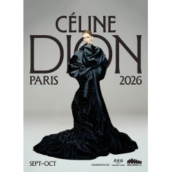 Céline DION, ARENA 2026 (Robe noire)