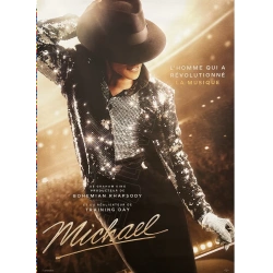 Michael Jackson Biopic 2026, affiche originale visuel "Chapeau"