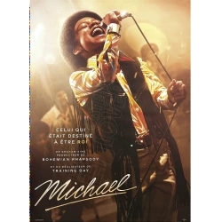 Michael Jackson Biopic 2026, affiche originale visuel "ROI"