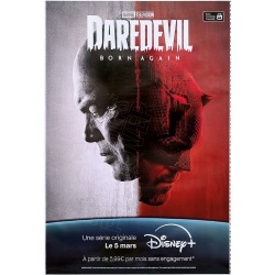 Affiche originale série Daredevil "Born Again" des Studios Marvel