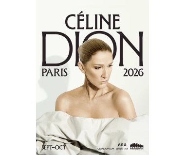 Céline DION, ARENA 2026 (Robe blanche)