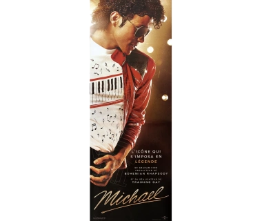 Michael Jackson Biopic 2026, affiche originale visuel "Icône"