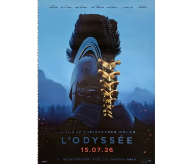 Affiche originale du film L'Odyssé, l'épopée d'Ulysse (visuel Casque)