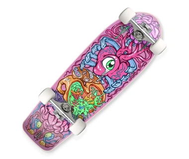 FOUAPA X ARKAIC - Skateboard Édition d'art limitée à 10 exemplaires