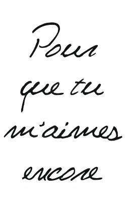 Céline Dion, ARENA 2026, affiche Teaser Pour que tu m'aimes encore