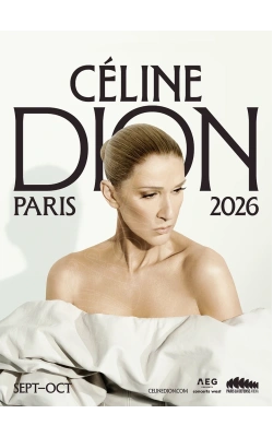 Céline DION, ARENA 2026 (Robe blanche)