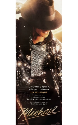 Michael Jackson Biopic 2026, affiche originale visuel "Chapeau"