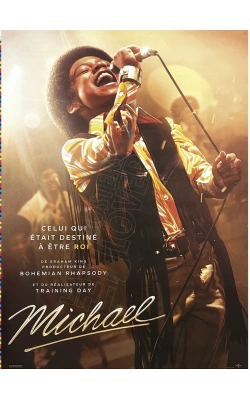 Michael Jackson Biopic 2026, affiche originale visuel "ROI"