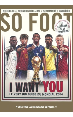 Affiche originale Coupe du monde 2026 du magasine "So Foot"