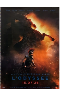 Affiche originale du film L'Odyssé, l'épopée d'Ulysse (visuel Cheval)
